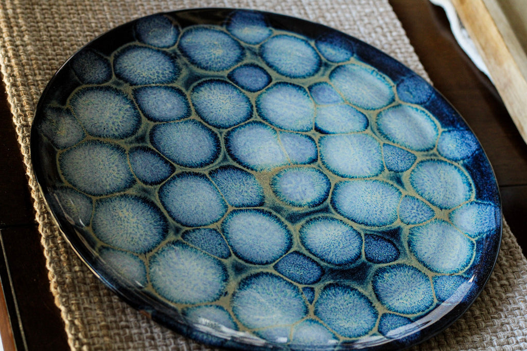 Plate Set - Frozen Pond