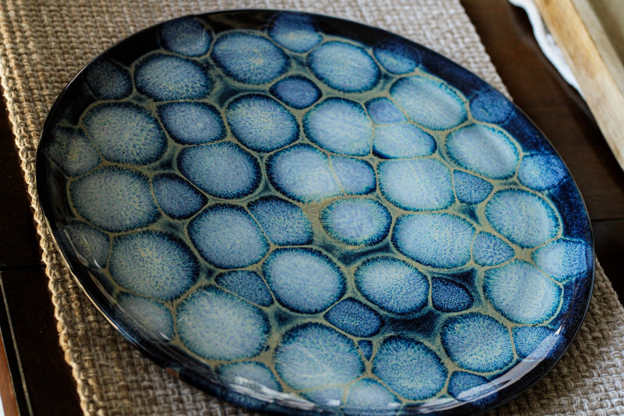 Plate Set - Frozen Pond