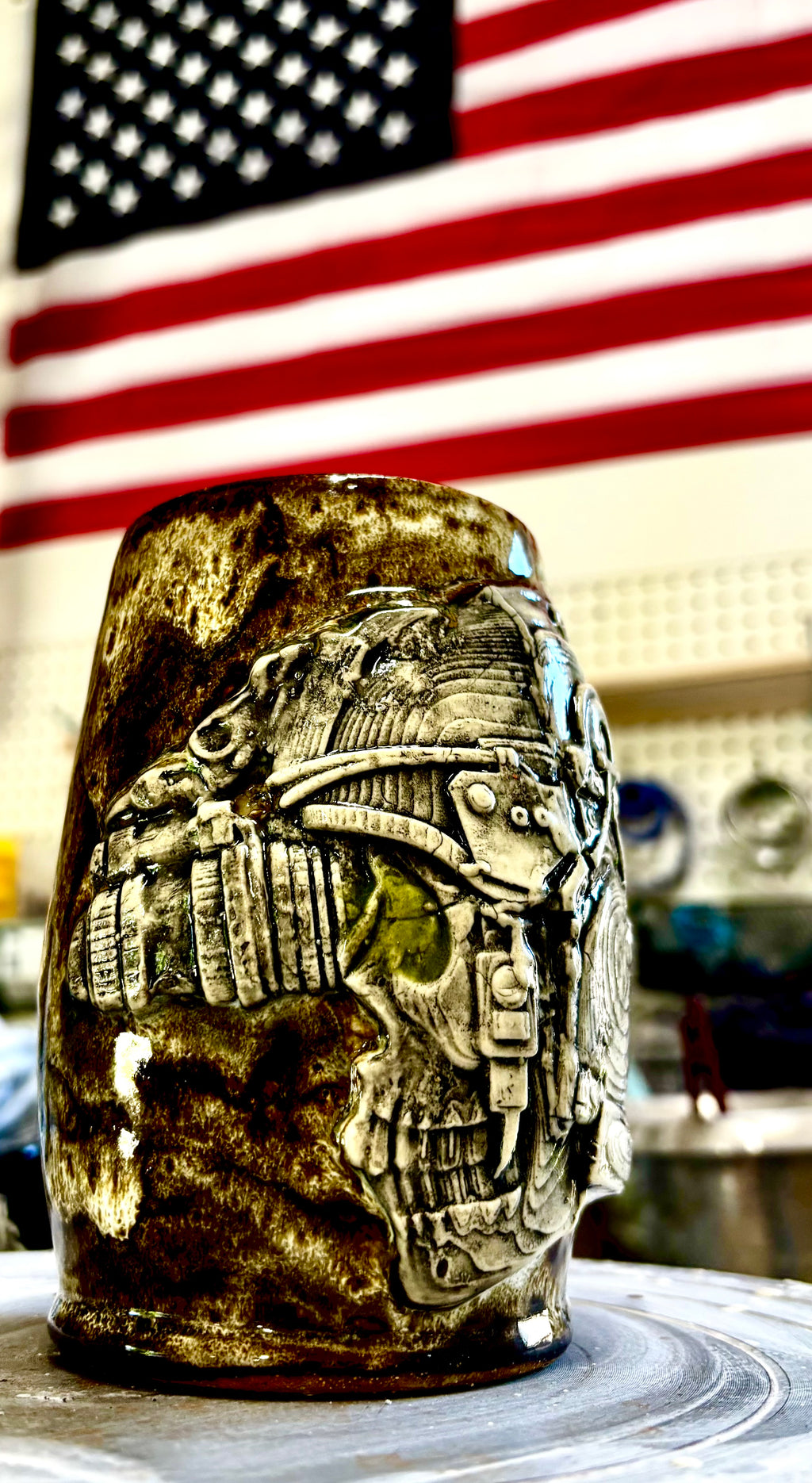 Skull Operator Mug